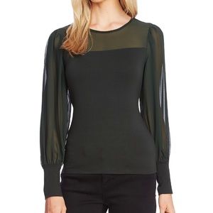 Vince Camuto Illusion Top NWT